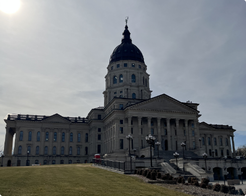 The Topeka Capitol building